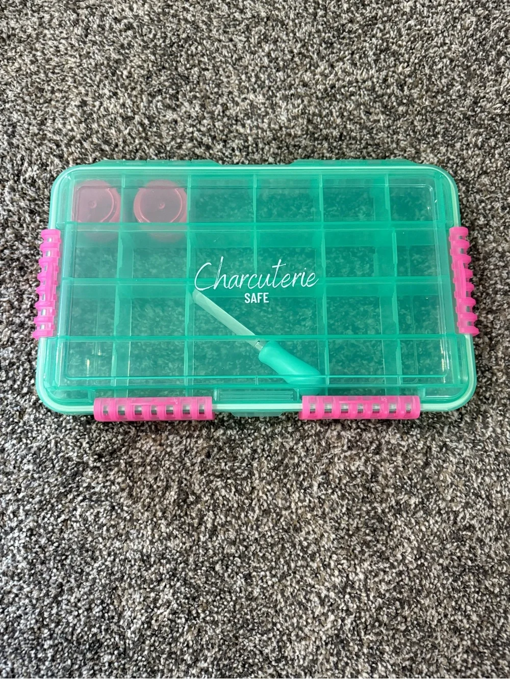 NEW SubSafe Charcuterie Safe - 4 piece Snack Set For On The Go! Snackle box